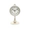 Decorative & Classic Aluminum Silver Table Clock - Desk clock